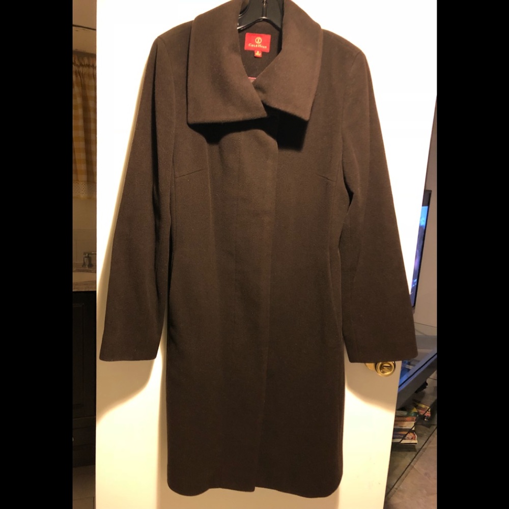 Cole Haan Wool/Cashmere Winter Coat - Picture 1 of 4